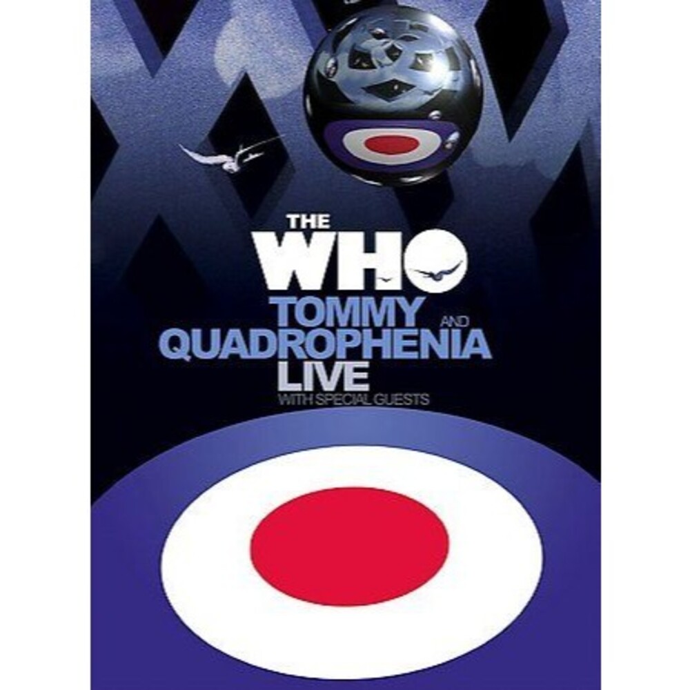 The Who Tommy & Quadrophenia 3-Disc Live DVD Box Set Special Guests EUC